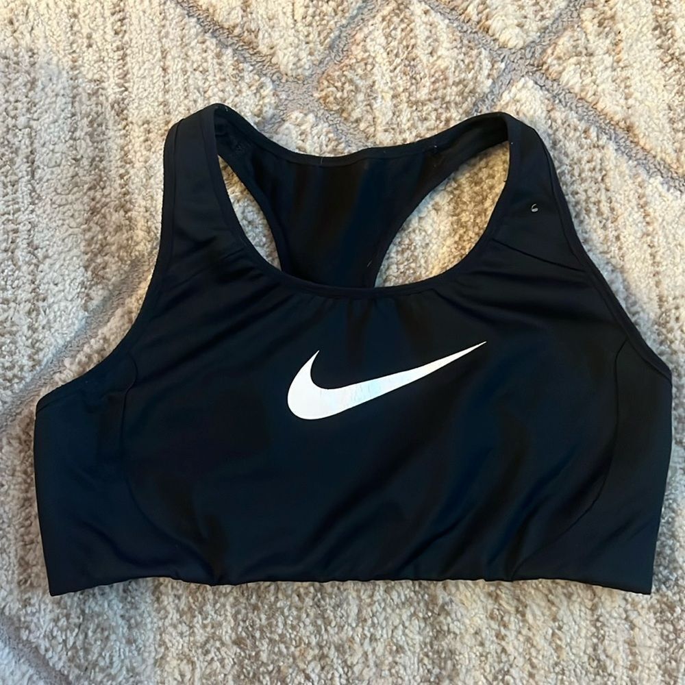 Nike Sports Bra Black Size Medium